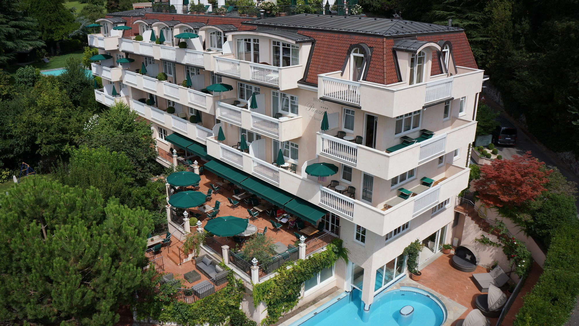 Hotel Pienzenau Am Schlosspark Merano Luaran gambar